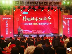 擼起袖子加油干——東辰集團(tuán)2019新春團(tuán)拜會(huì)